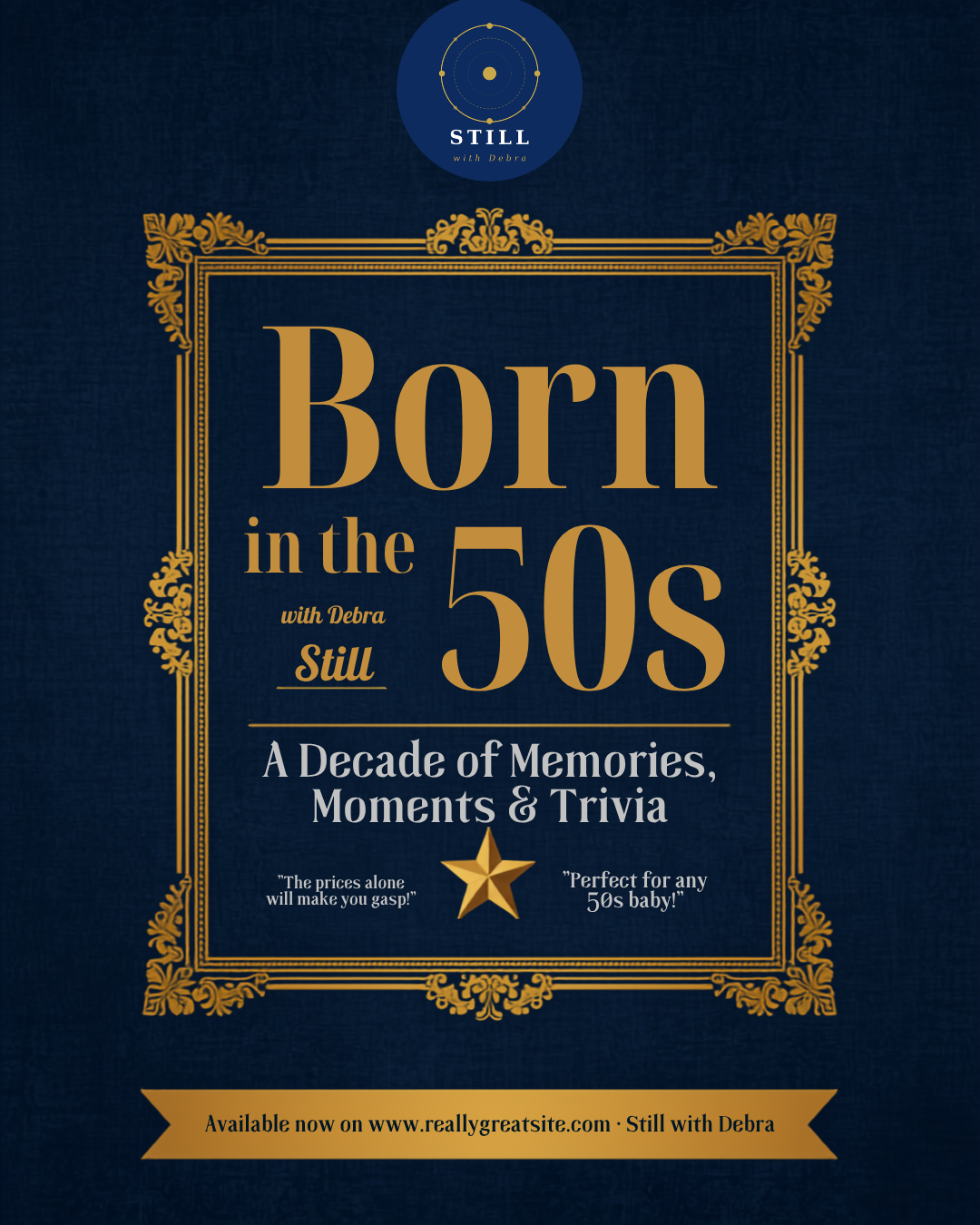 1950s Decade Trivia Book: Baby Boomer Nostalgia (Digital Download)